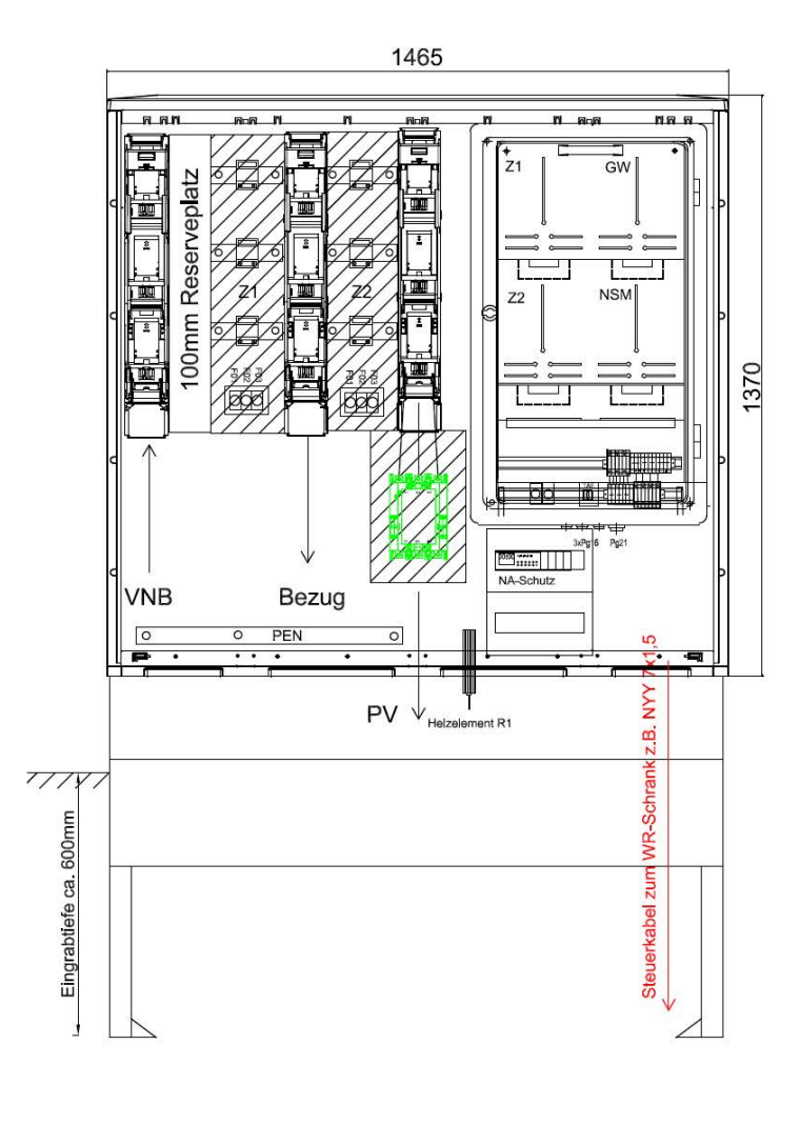 GSAB ZAS Erzeugungsanlagen bis 135 kVA (Überschusseinspeisung)