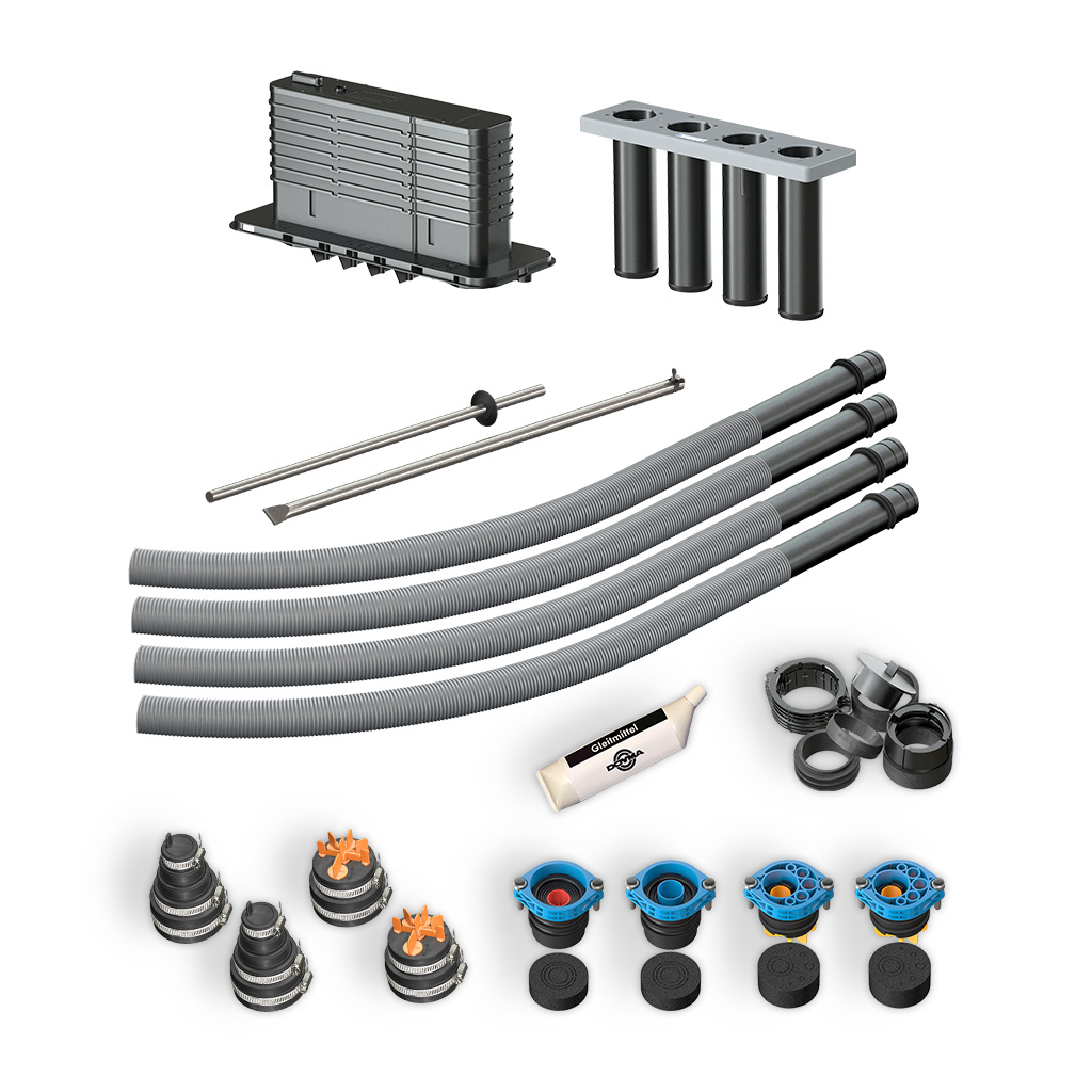 DOYMA Quadro-Secura BHP Mehrsparte Eco als Set (ohne Keller)