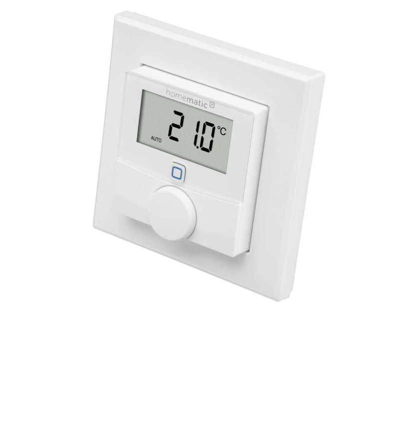 Homematic IP Wandthermostat mit Luftfeuchtigkeitssensor