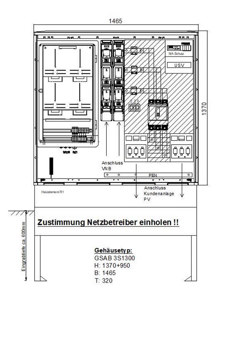 GSAB ZAS Erzeugungsanlagen bis 350 kVA (Volleinspeisung)